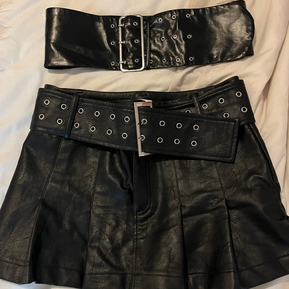 Leather Princess Polly set